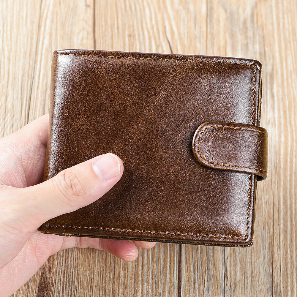 CowLuxe Stylish Leather Men's Wallets