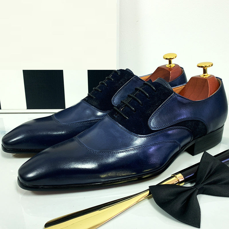 Luxury Pointed Toe Oxford Dress Shoes