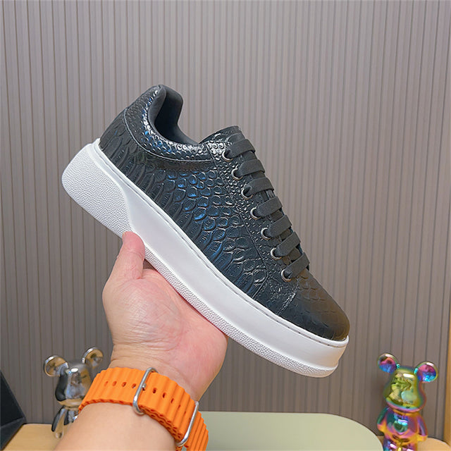 Vault Low-Top – Croc Green BLUE