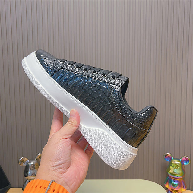 Vault Low-Top – Croc Green BLUE