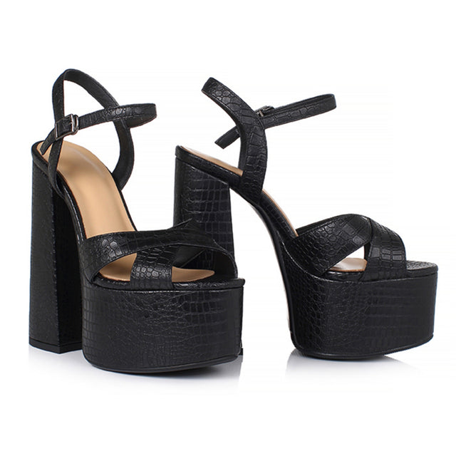 Bravonté Veltique Croctex Wedding Stilettos