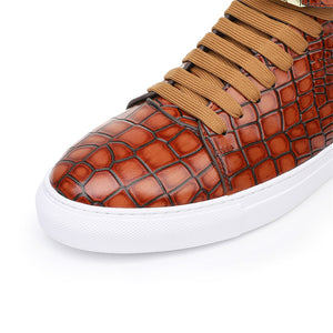 Luxalon Lace-Up Elegance Sneakers