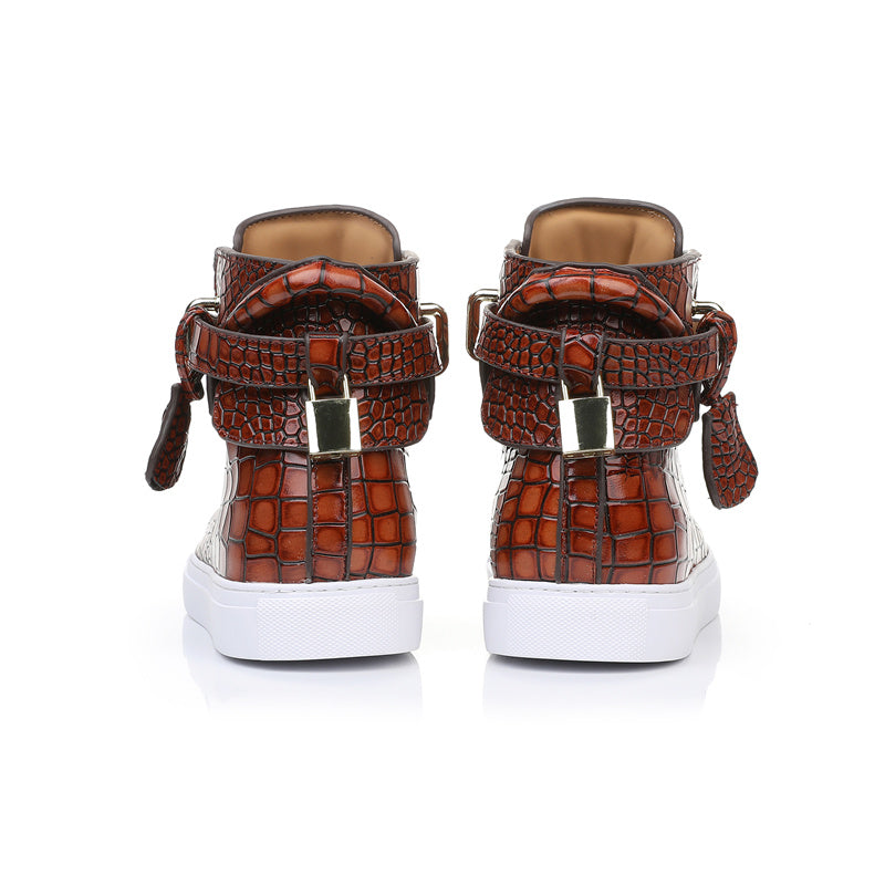 Shop at Crocodile Wear | Luxalon Lace-Up Elegance Sneakers - Sneakers