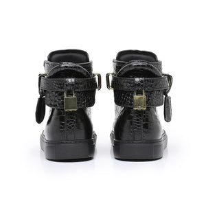 Luxalon Lace-Up Elegance Sneakers