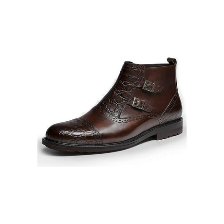 Luxury Croctex Casual Flat Ankle Boots - FINAL SALE
