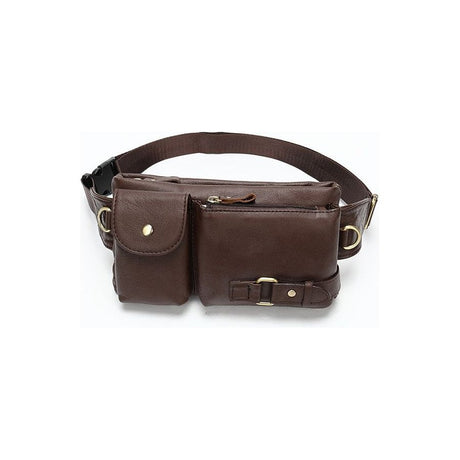 Luxury Exotic Leather Travel Chest Pack