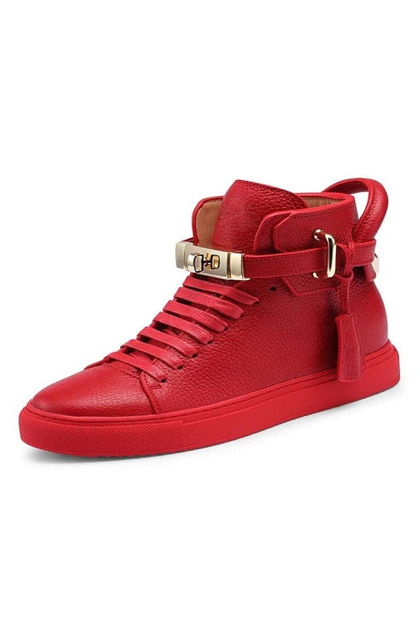 Zenith High-Top – Smooth Red