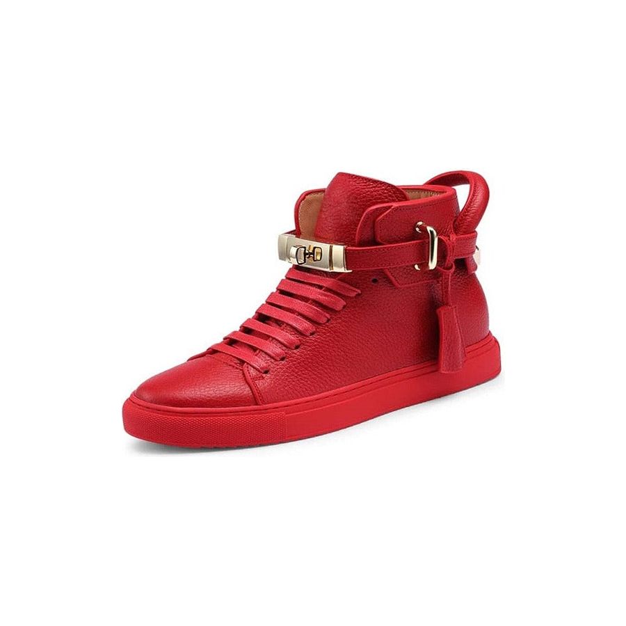 Zenith High-Top – Smooth Red
