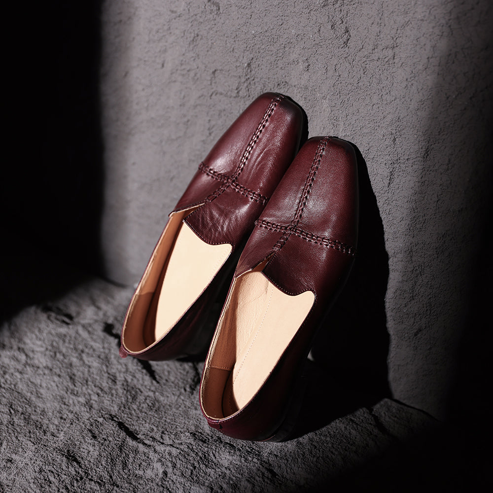 Sophisticated Cow Leather Women Loafers