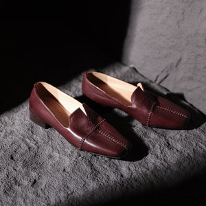 Sophisticated Cow Leather Women Loafers