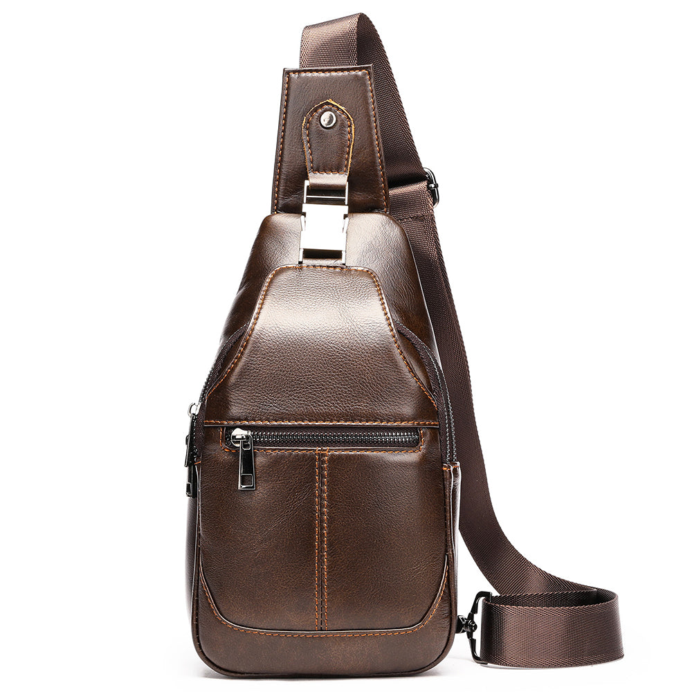 ElegantEquus Genuine Leather Chest Bag