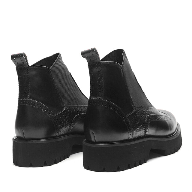 ChicHide Casual Platform Slip-On Ankle Boots