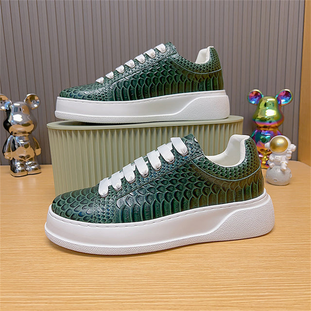 Vault Low-Top – Croc Green BLUE