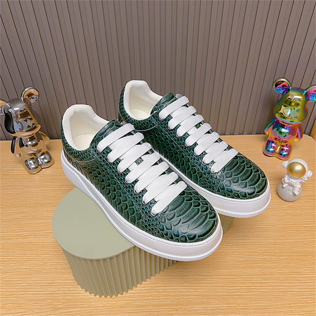 Vault Low-Top – Croc Green BLUE