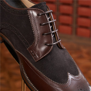 Classy Leather Lace Up Business Loafers