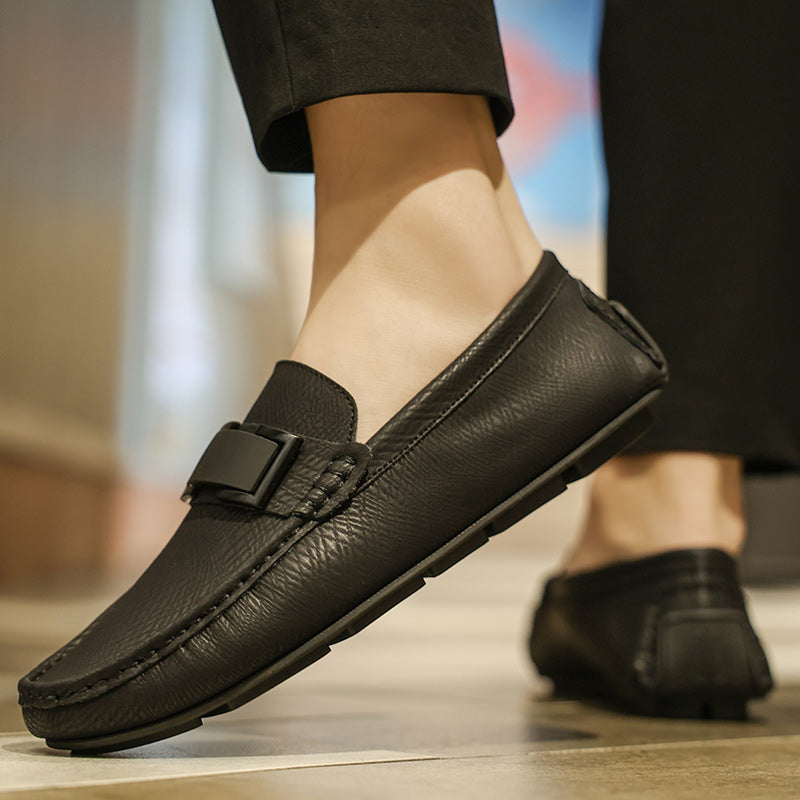 LuxLeather Casual Slip-ons Loafers