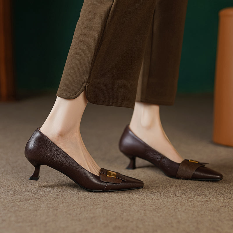 Opulessa Chromura Business Heels