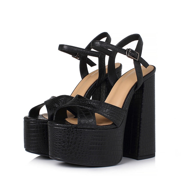 Bravonté Veltique Croctex Wedding Stilettos