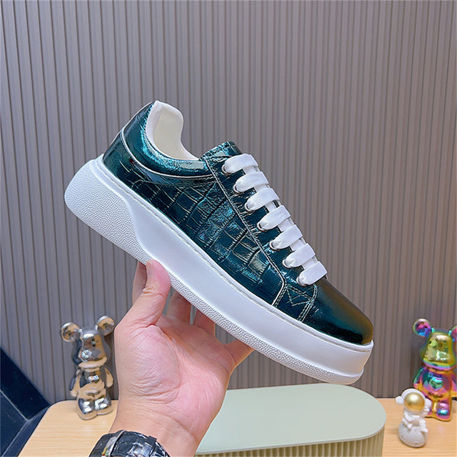 Vault Low-Top – Croc Green