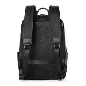 Luxury Cow Leather Multi-function Laptop Travel Backpack