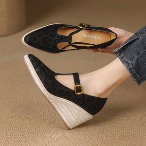 Aurastyle Veltique Slip-On Wedges