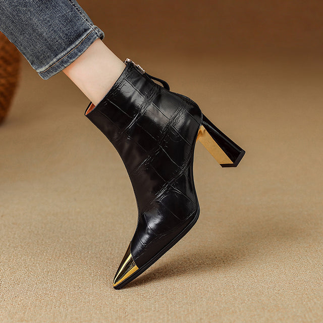 Auburnyx Couture Pointed Toe Event Boots
