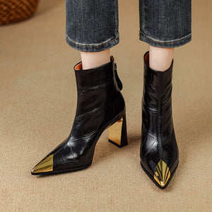 Auburnyx Couture Pointed Toe Event Boots