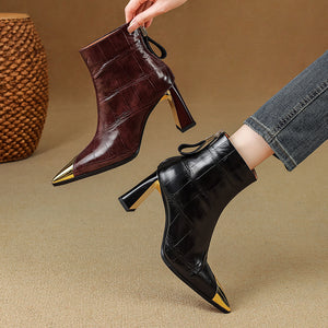 Auburnyx Couture Pointed Toe Event Boots