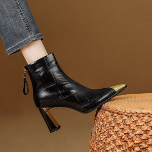 Auburnyx Couture Pointed Toe Event Boots