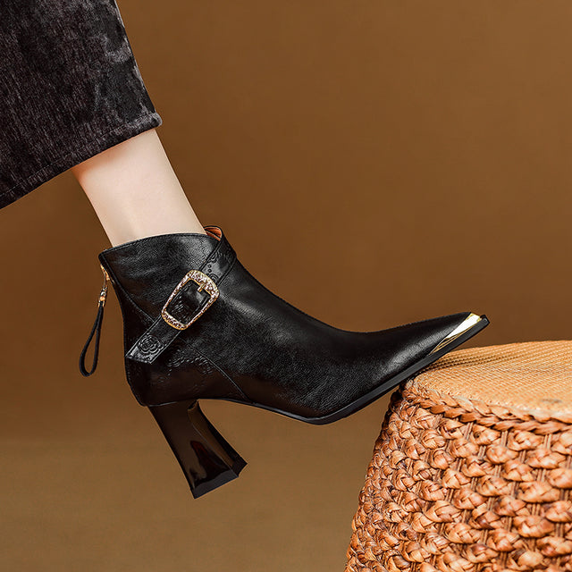 Auburnyx Couture Pointed Toe Event Boots
