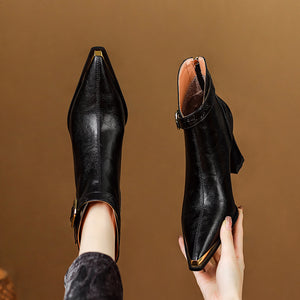 Auburnyx Couture Pointed Toe Event Boots