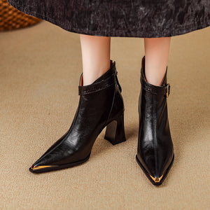 Auburnyx Couture Pointed Toe Event Boots