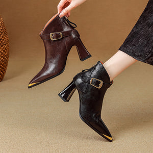 Auburnyx Couture Pointed Toe Event Boots