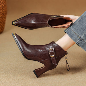 Auburnyx Couture Pointed Toe Event Boots