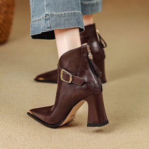 Auburnyx Couture Pointed Toe Event Boots