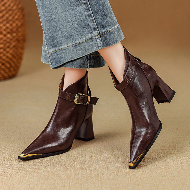 Auburnyx Couture Pointed Toe Event Boots