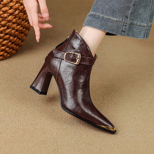 Auburnyx Couture Pointed Toe Event Boots