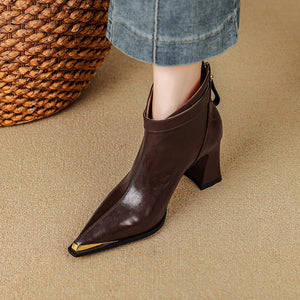 Auburnyx Couture Pointed Toe Event Boots