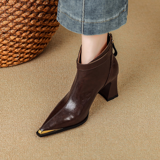 Auburnyx Couture Pointed Toe Event Boots