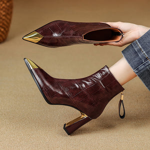 Auburnyx Couture Pointed Toe Event Boots