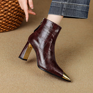 Auburnyx Couture Pointed Toe Event Boots