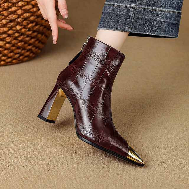 Auburnyx Couture Pointed Toe Event Boots