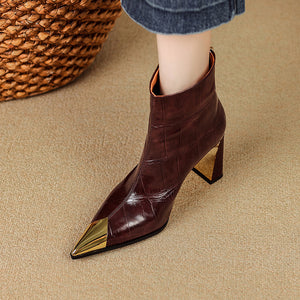 Auburnyx Couture Pointed Toe Event Boots
