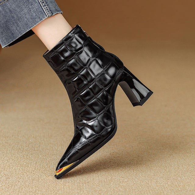 Auburnyx Couture Pointed Toe Event Boots