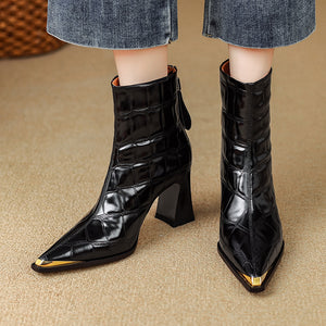 Auburnyx Couture Pointed Toe Event Boots