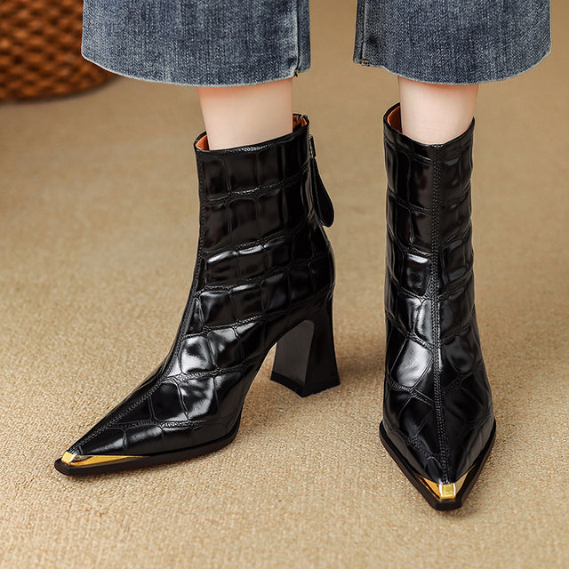 Auburnyx Couture Pointed Toe Event Boots