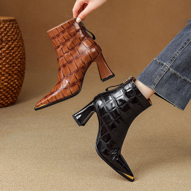 Auburnyx Couture Pointed Toe Event Boots