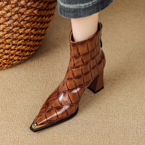 Auburnyx Couture Pointed Toe Event Boots
