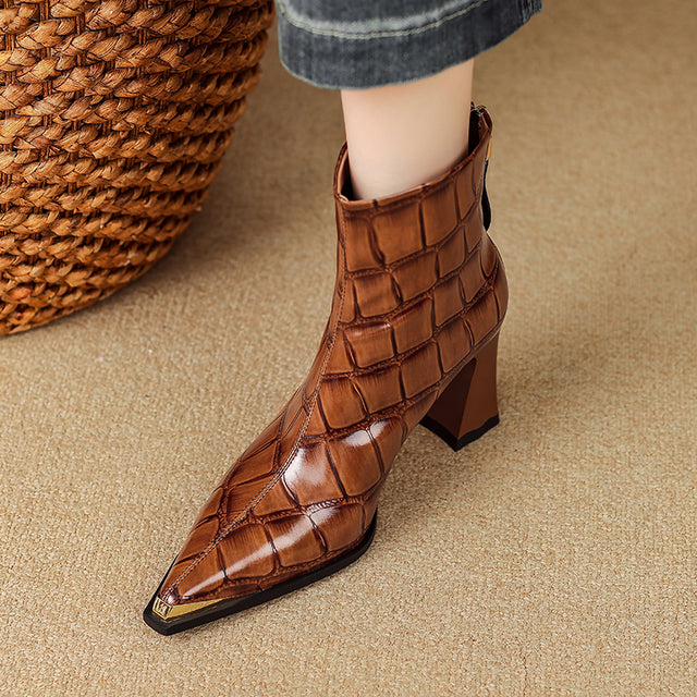 Auburnyx Couture Pointed Toe Event Boots