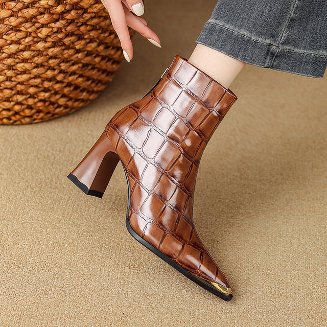 Auburnyx Couture Pointed Toe Event Boots
